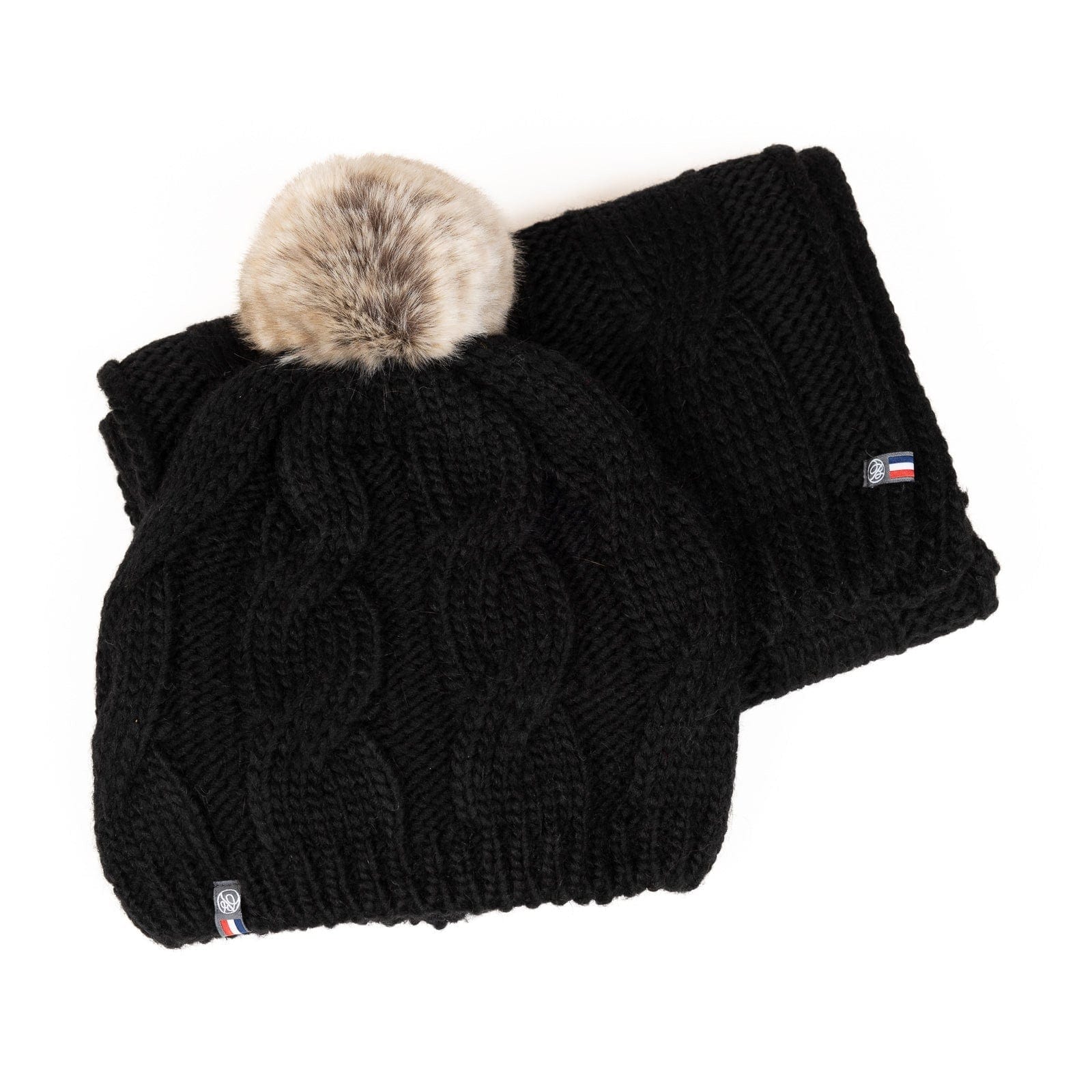 Le duo écharpe et bonnet noir - Image 5