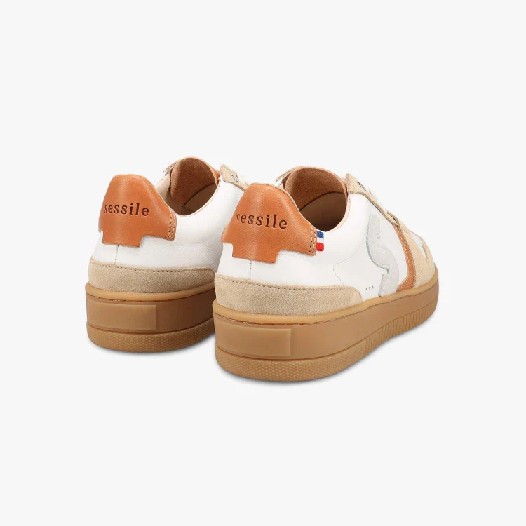Basket Belis Blanc Beige - Image 6