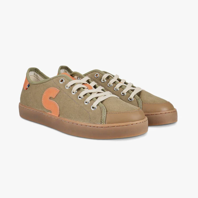Basket française Aloé Kaki - Image 5