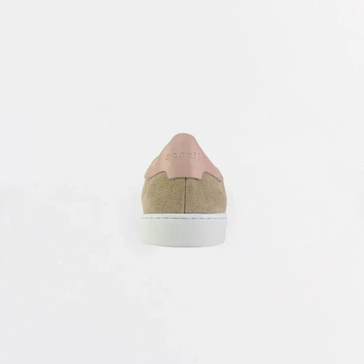 Basket française Hiba Blanc Rose - Image 2