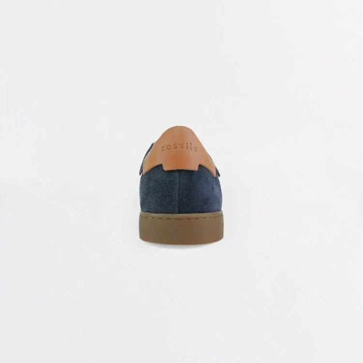 Basket française Hiba Crème Bleu - Image 4