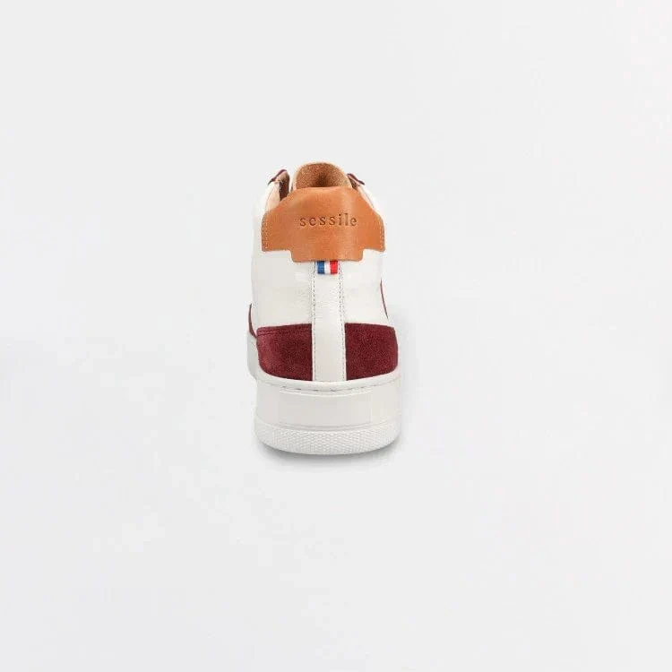 Basket française Sureau Blanc Bordeaux - Image 3