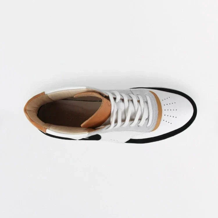 Basket française Sureau Blanc Noir - Image 2