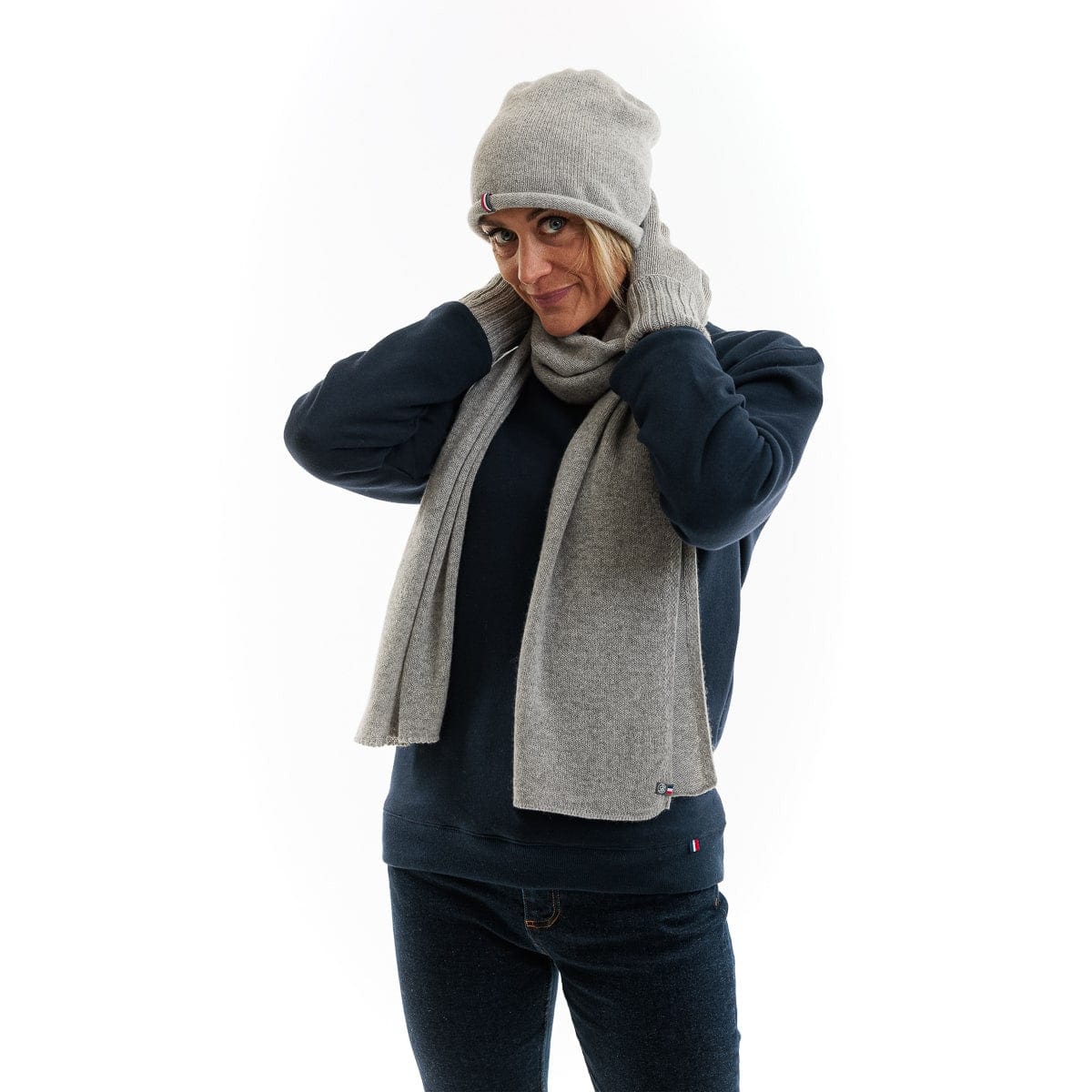 Bonnet cachemire femme - Image 2