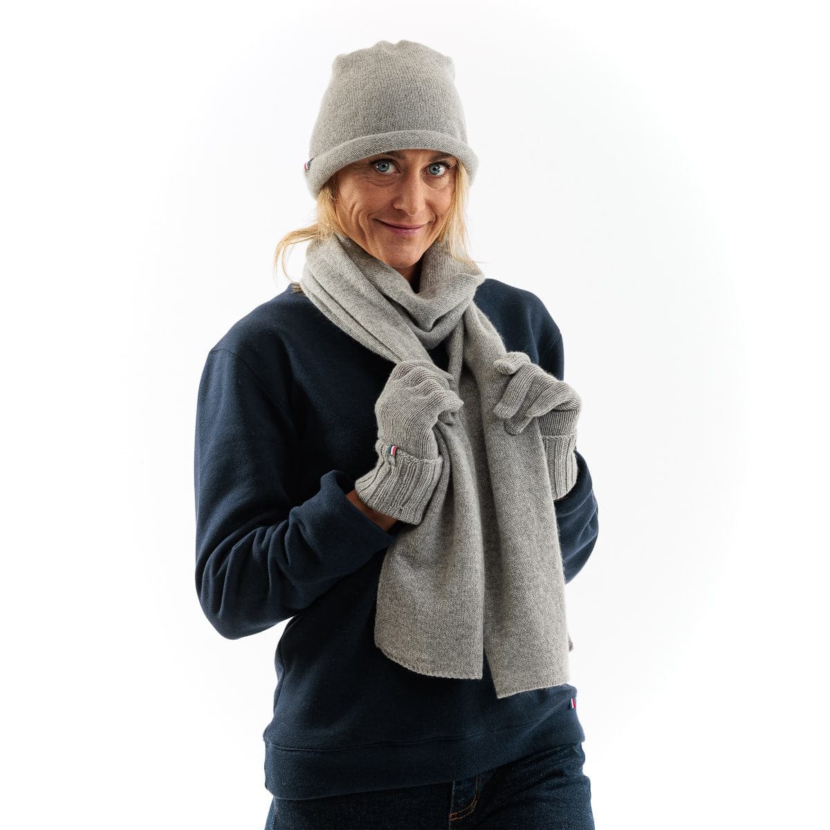 Bonnet cachemire femme - Image 3
