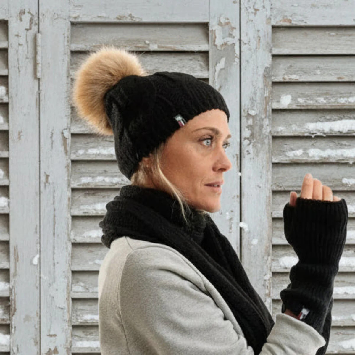 Bonnet pompon