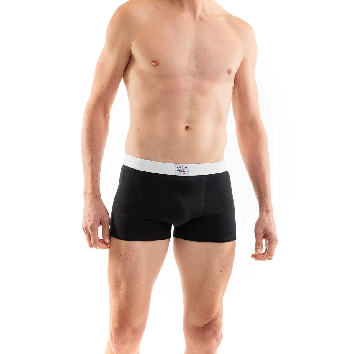 Boxer Homme Noir | Fabriqué en France - Image 2