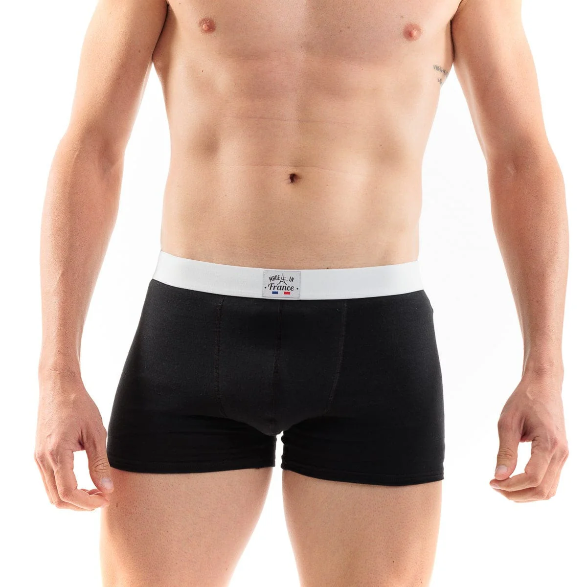 Boxer Homme Noir | Fabriqué en France - Image 3