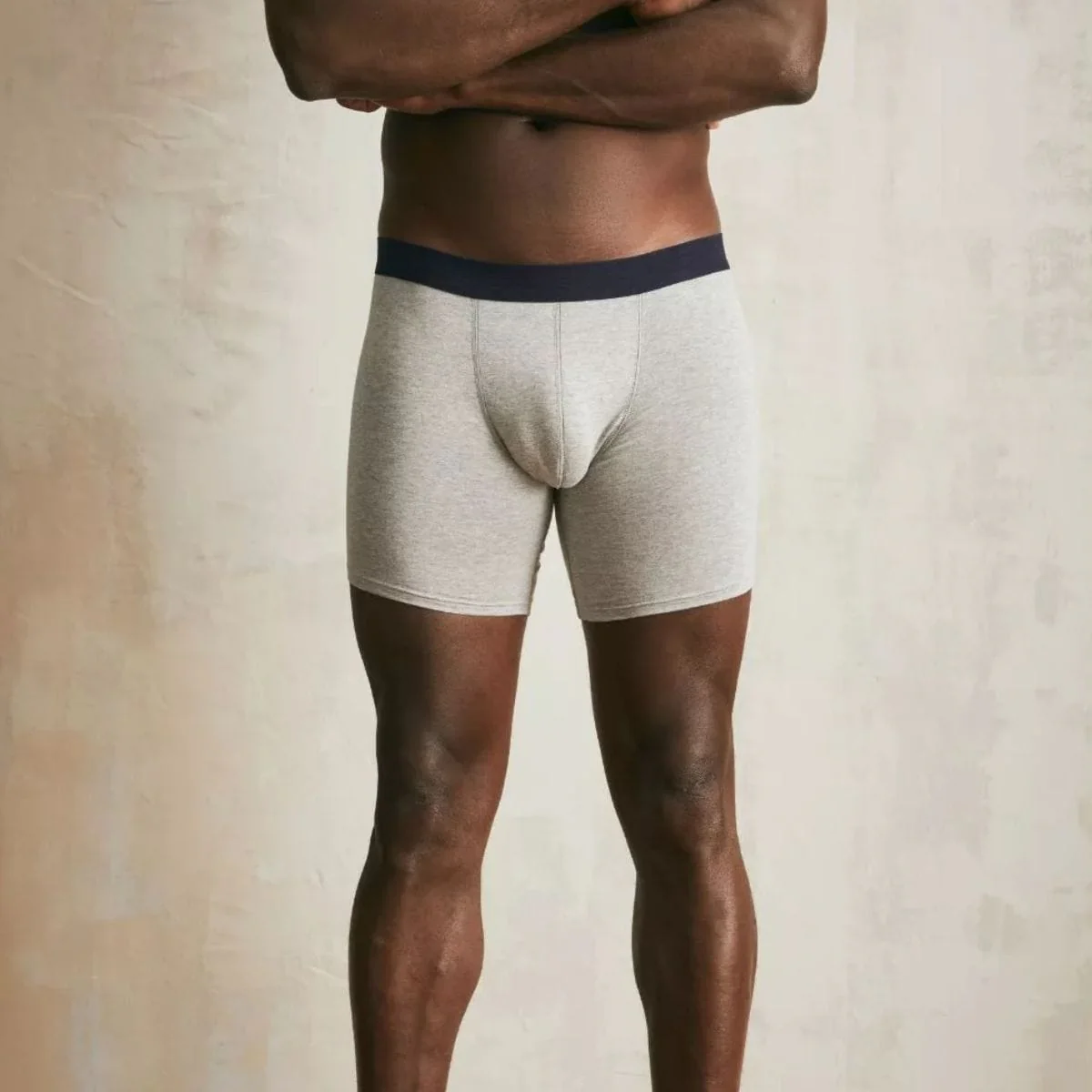 Boxer long homme gris - Image 3