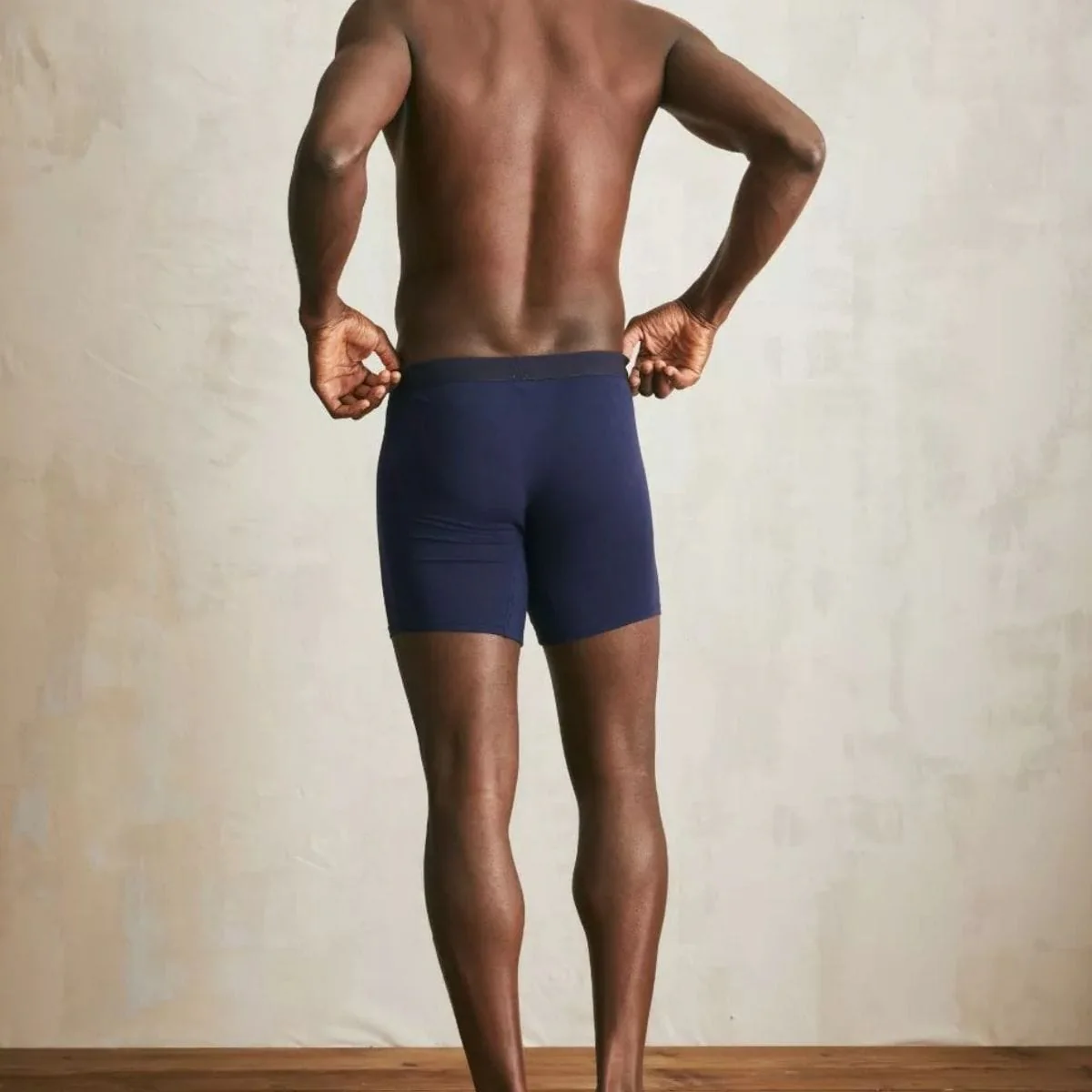 Boxer long homme marine - Image 5