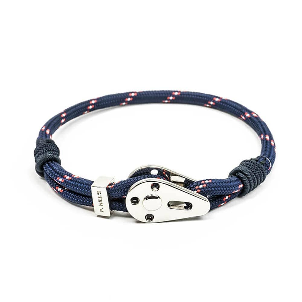 Bracelet Powell - bleu / blanc / rouge - Image 3