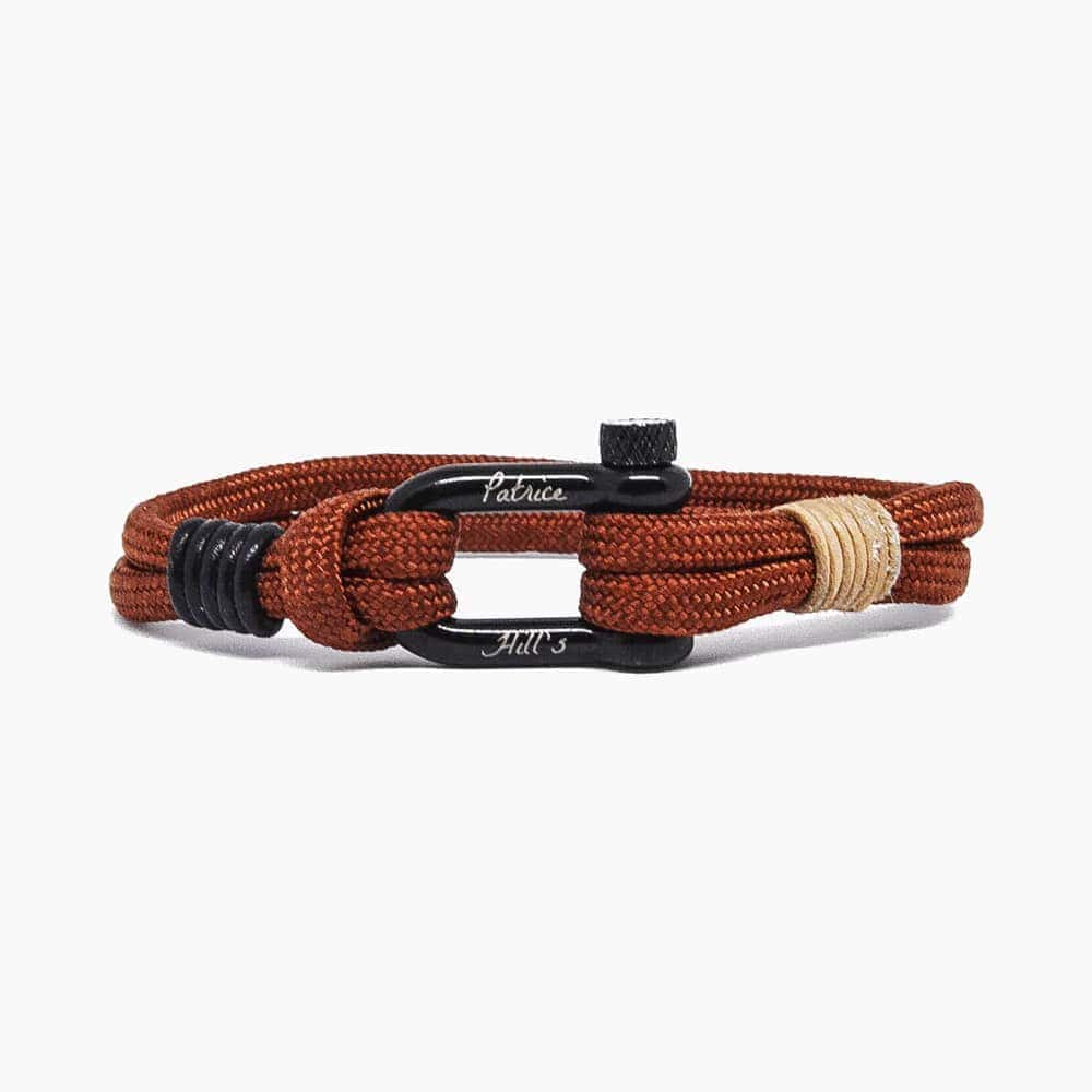 Bracelet mixte caramel