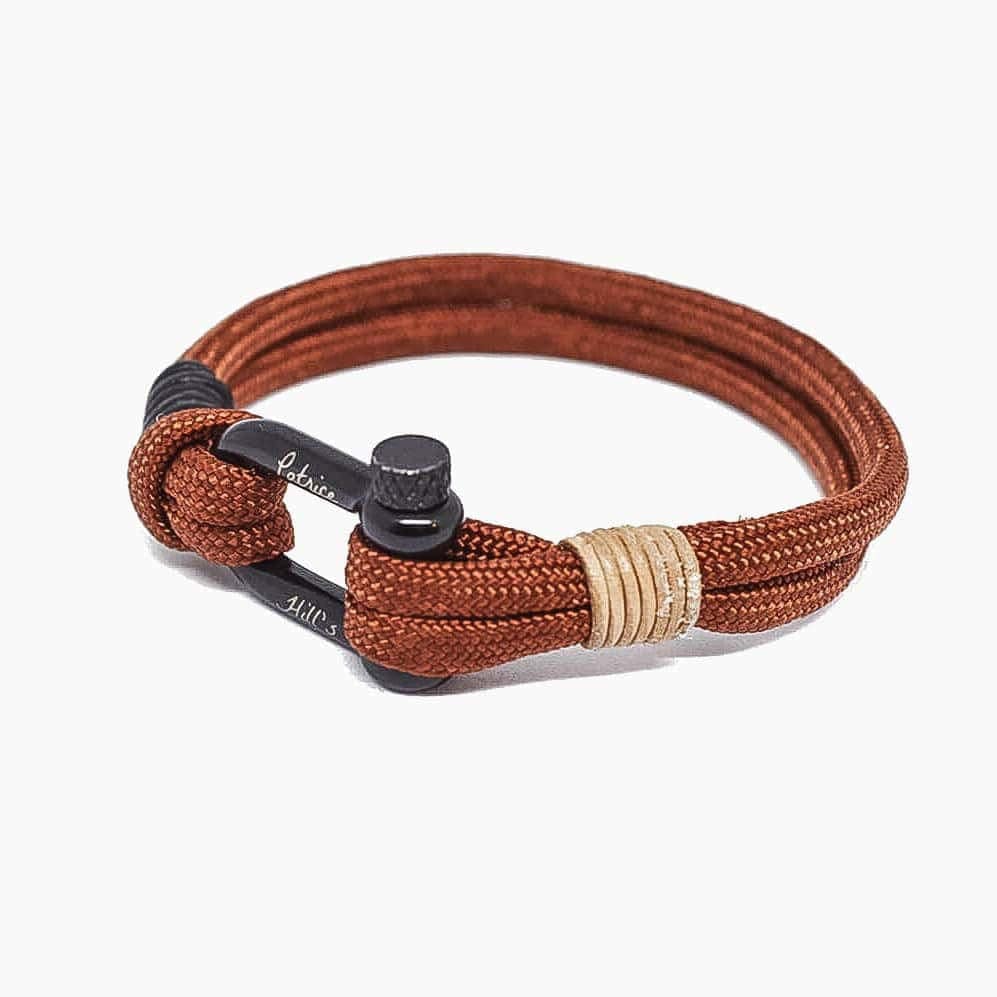 Bracelet mixte caramel - Image 2