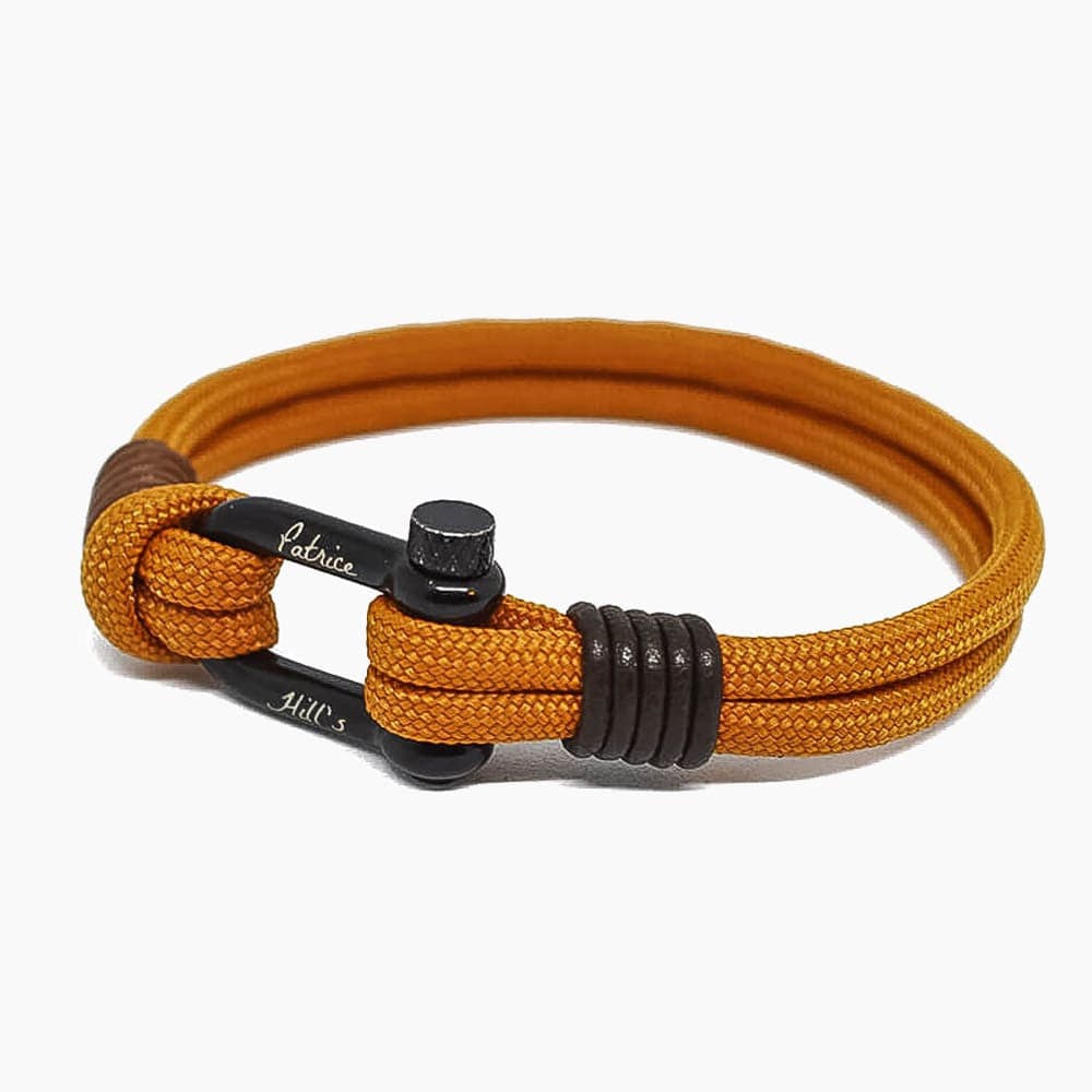 Bracelet mixte moutarde - Image 2