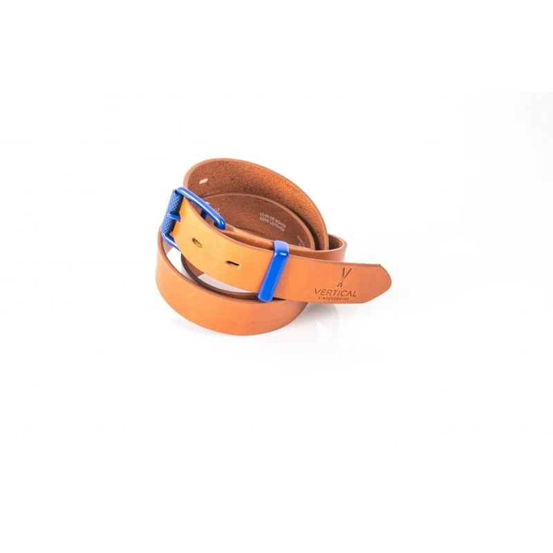 Ceinture en cuir La camel véritable + 1 boucle - Image 3