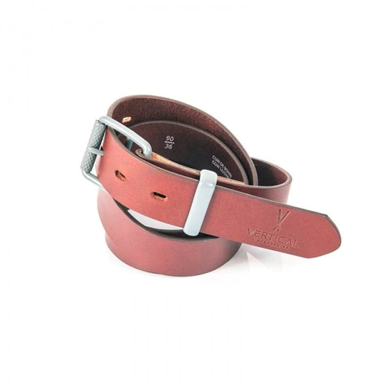 Ceinture en cuir La cognac véritable + 1 boucle - Image 3