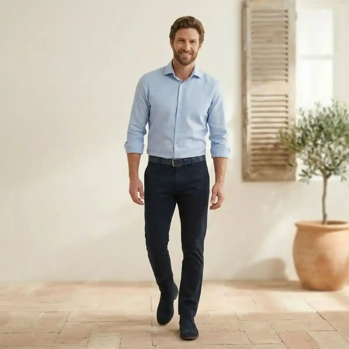 Chemise française bleu clair - Image 3