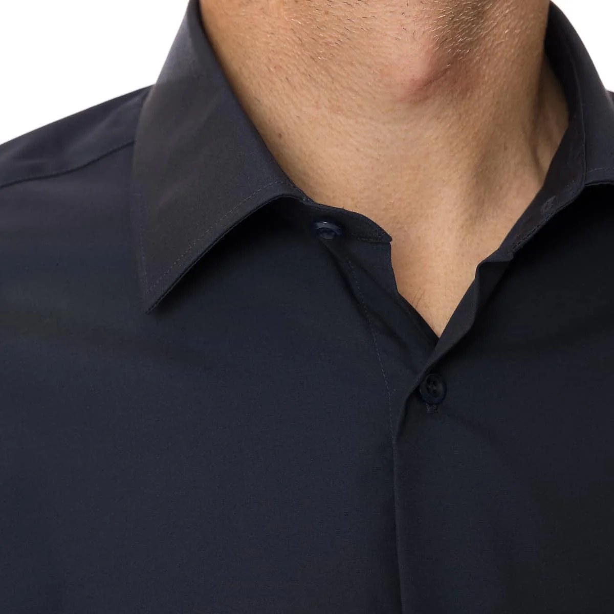 Chemise française bleu marine - Image 3