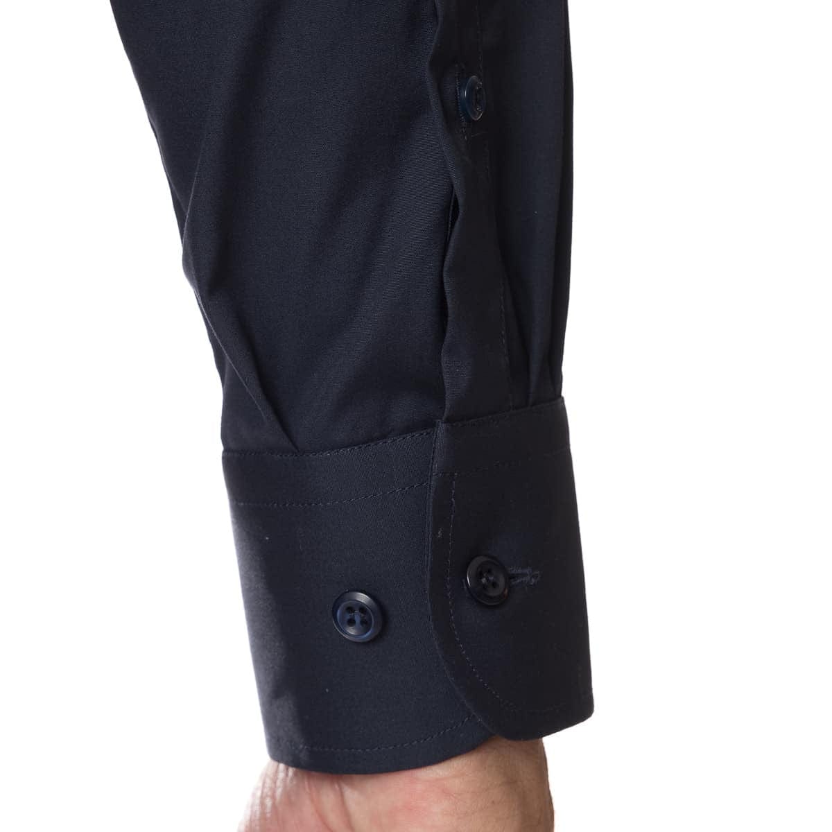 Chemise française bleu marine - Image 4