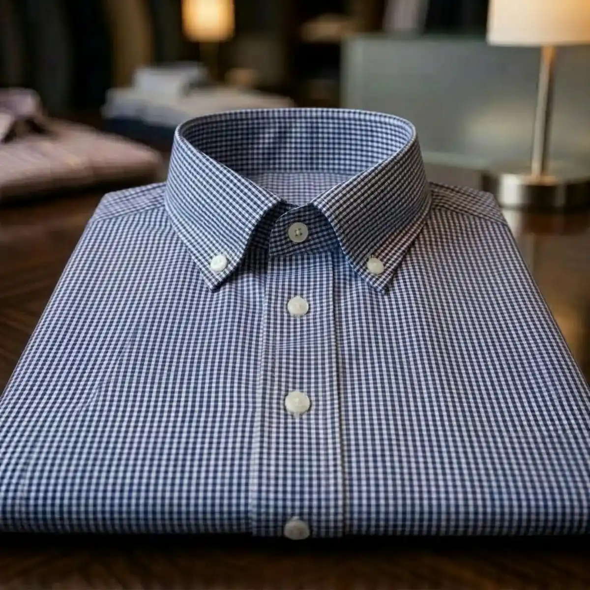 CHEMISE CARREAUX BLEU HOMME | MARINE - Image 2