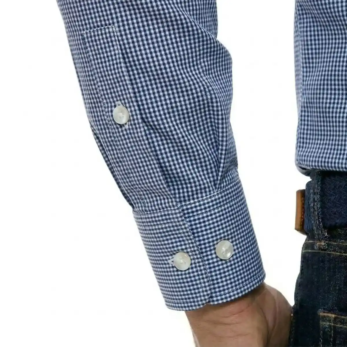 CHEMISE CARREAUX BLEU HOMME | MARINE - Image 5