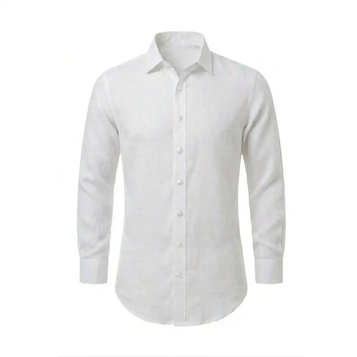 CHEMISE EN LIN BLANCHE | HOMME - Image 4