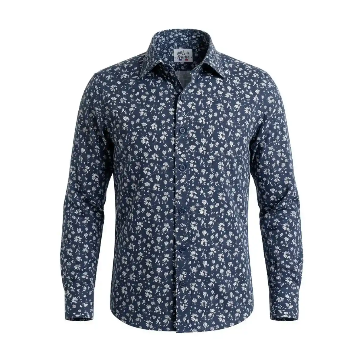 Chemise française à fleurs - Image 3