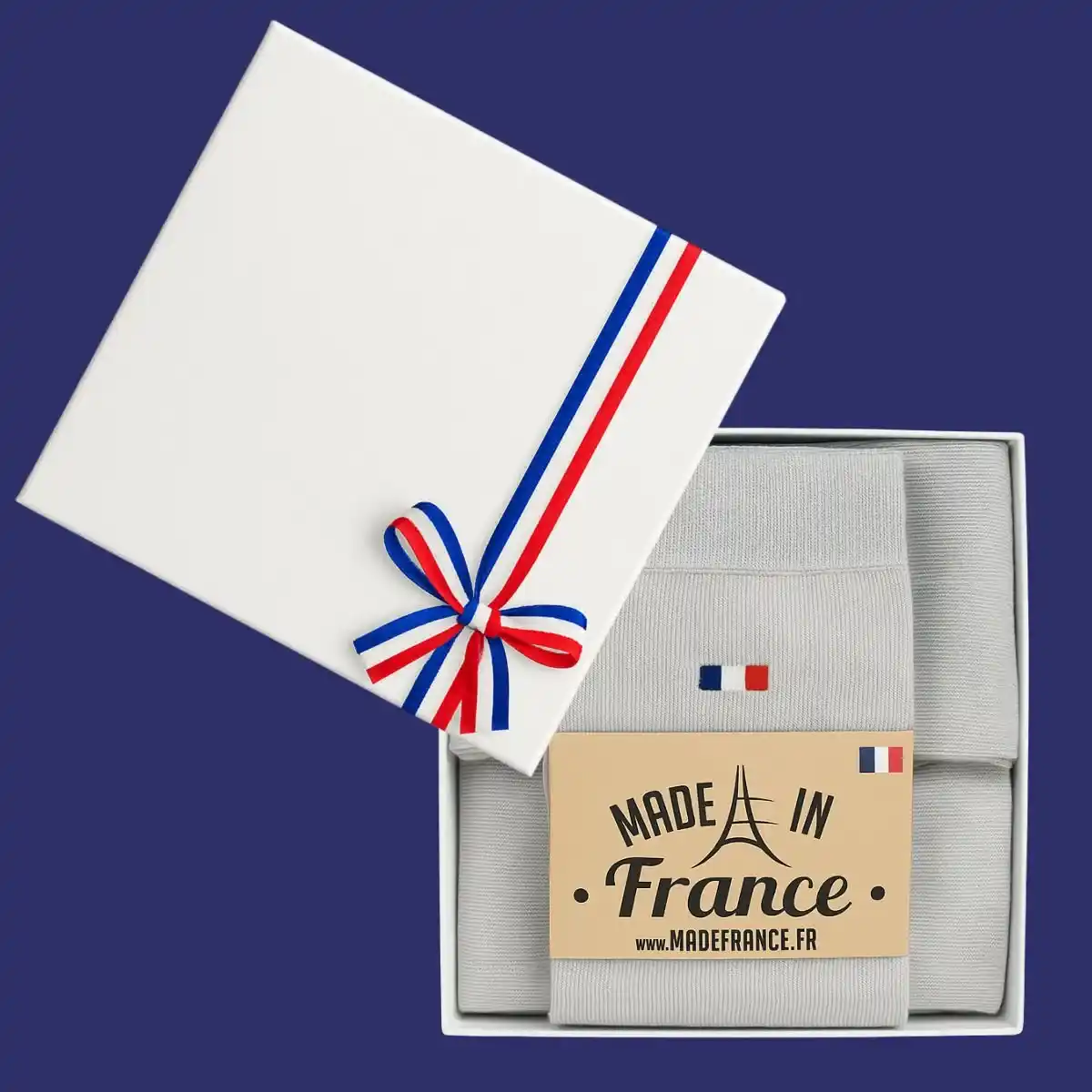 Coffret cadeau chaussettes | Grise - Image 4