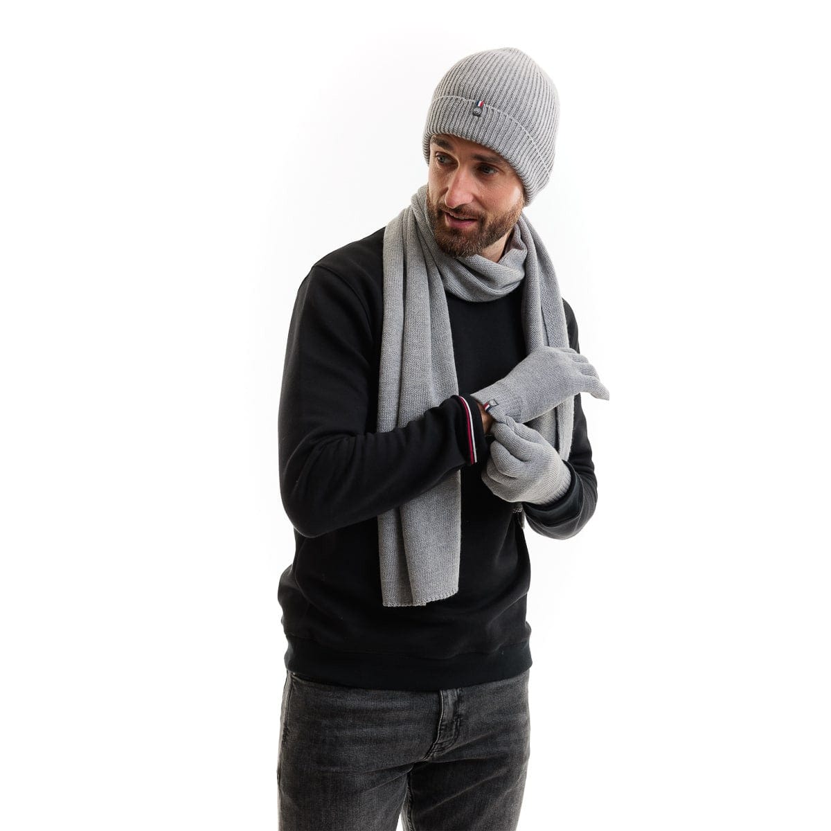 Le trio en laine mérinos homme - Image 3