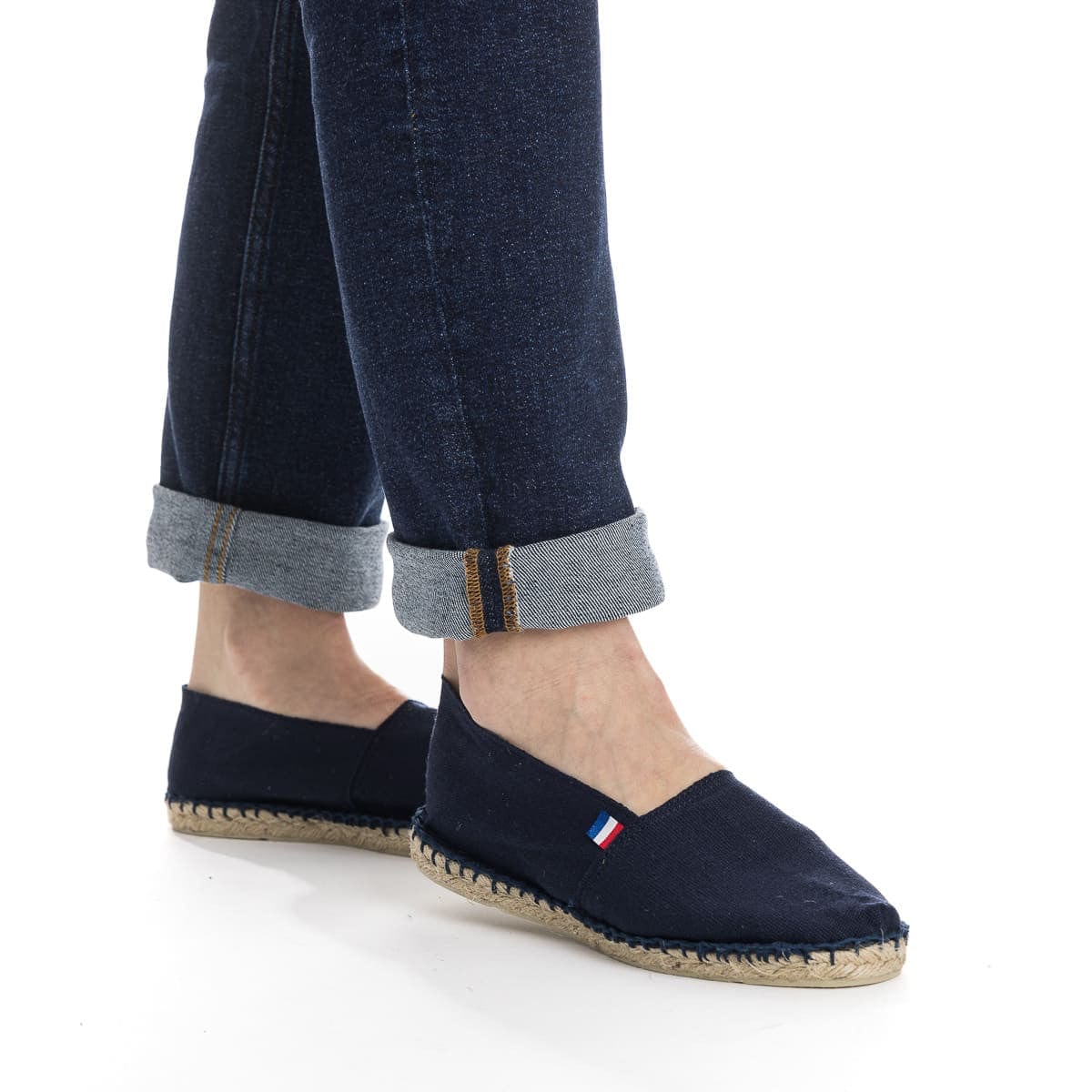 Les espadrilles françaises - bleu marine - Image 3