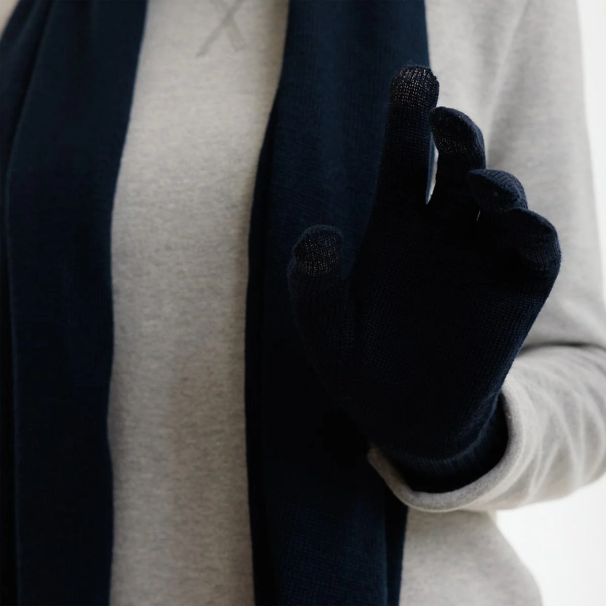Gants bio femme tactiles - Image 4