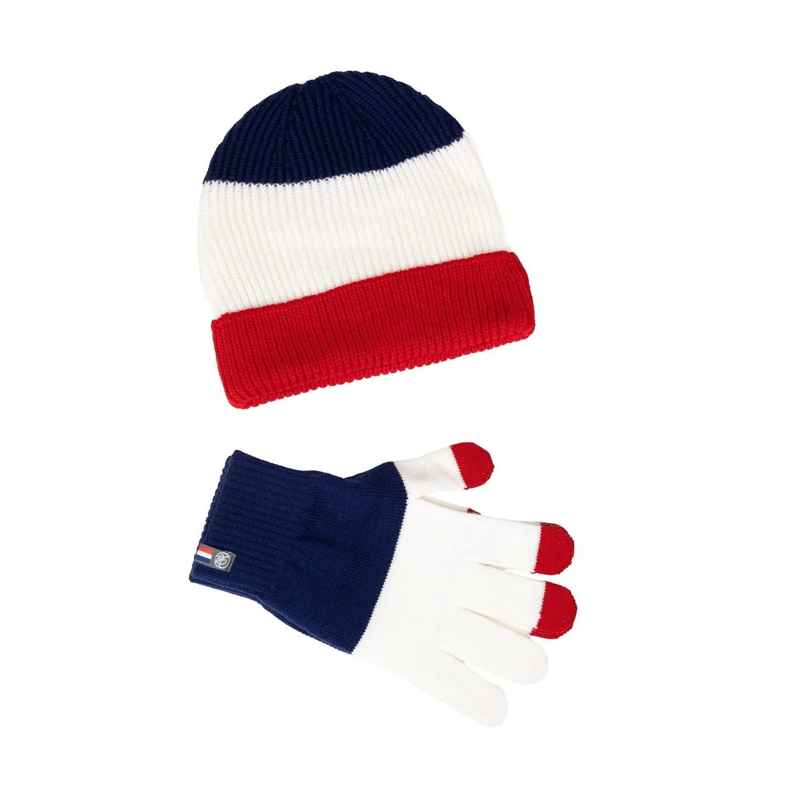 Duo bleu blanc rouge femme - Image 4