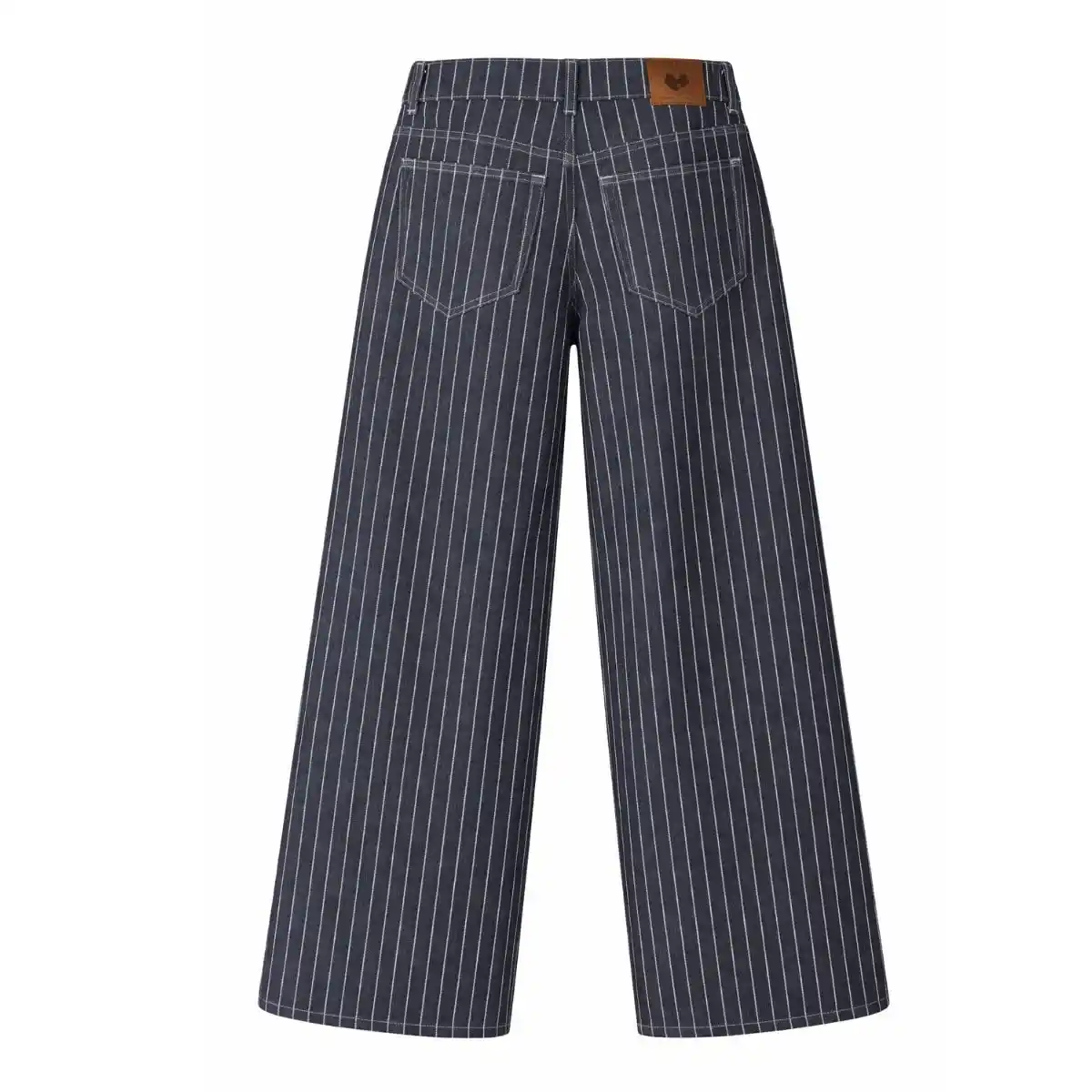 Jean Extra large femme taille haute | Le Tennis Blue super confort - Image 4