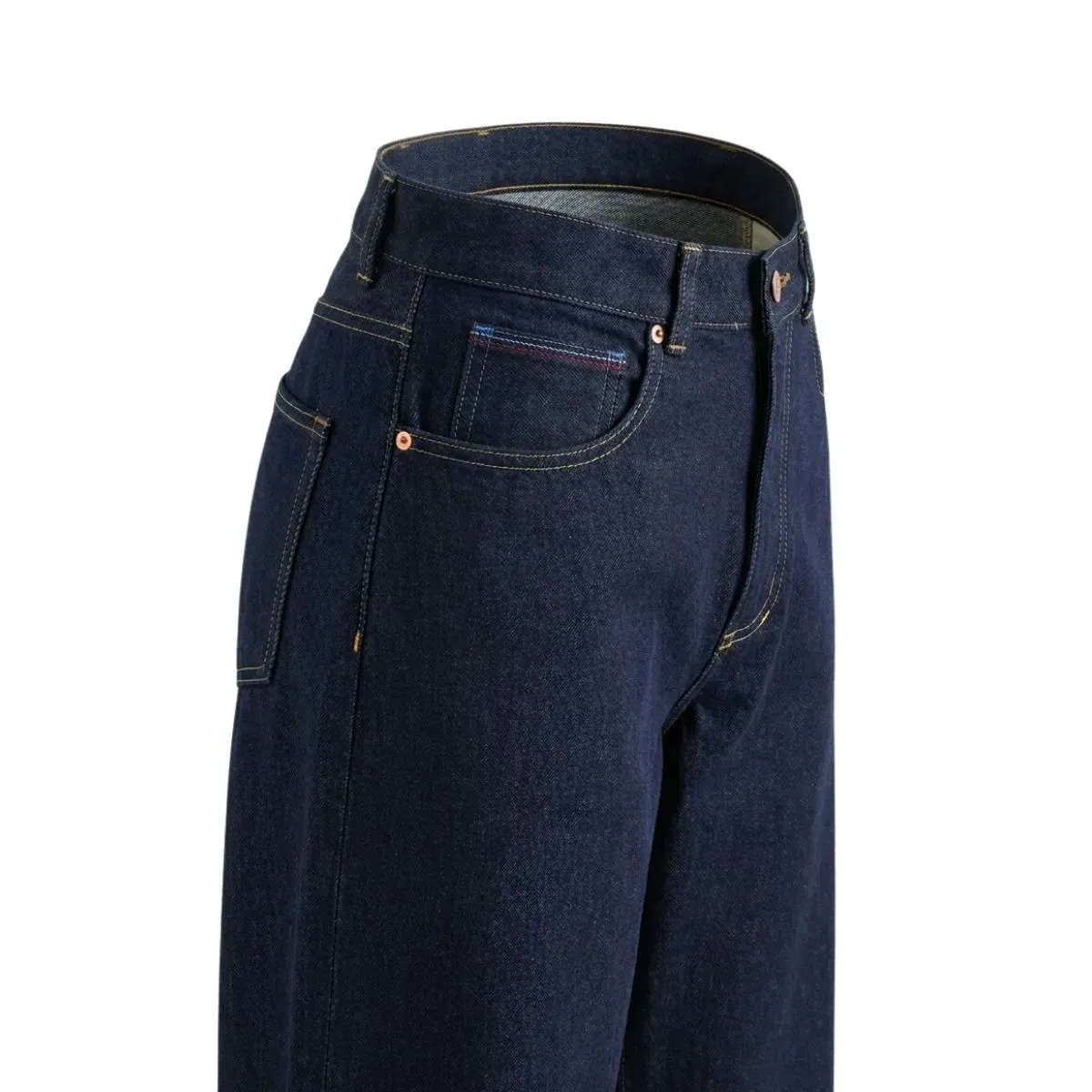 Jean Extra large femme taille haute | Le véritable Denim - Image 2