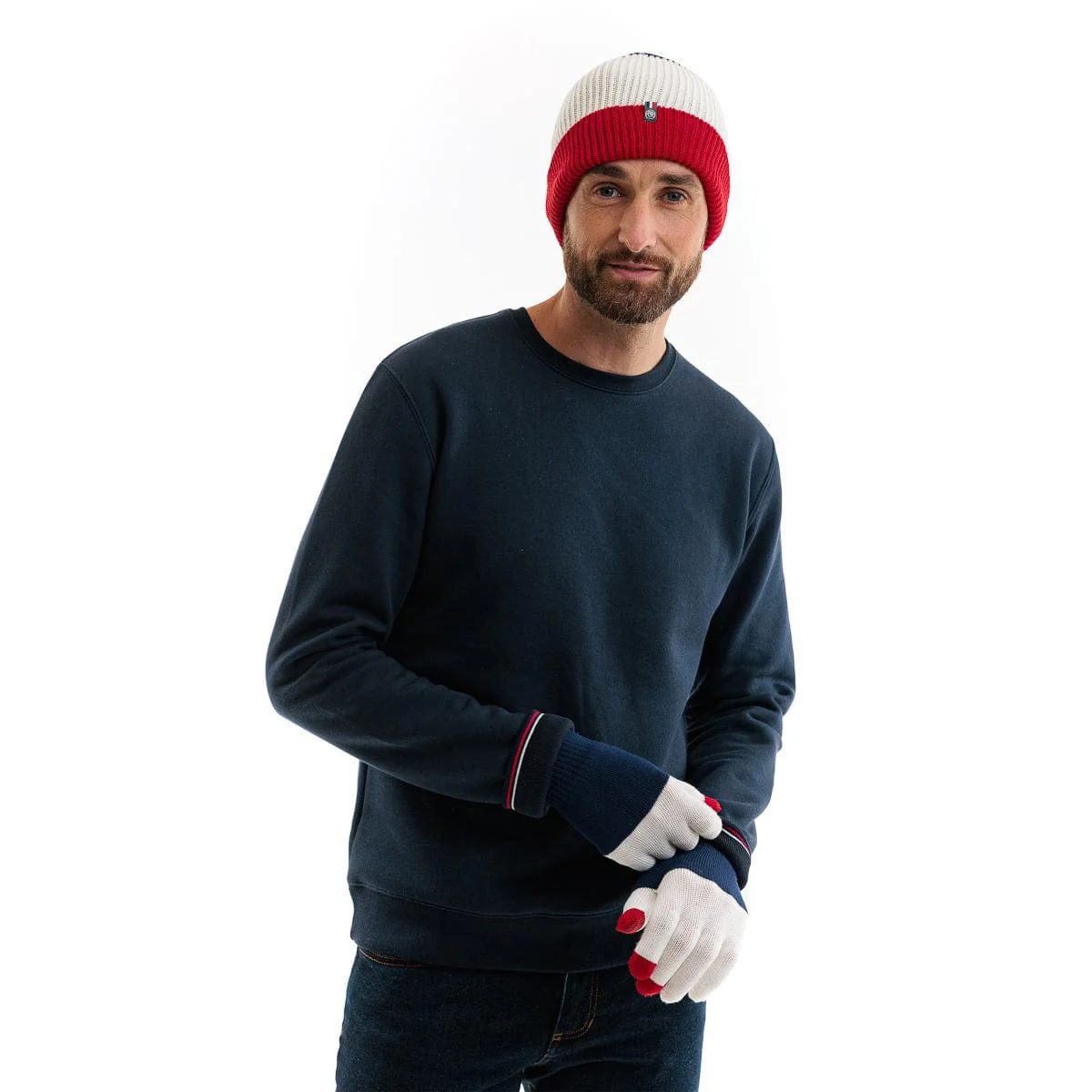 Le bonnet bleu blanc rouge homme - Image 2