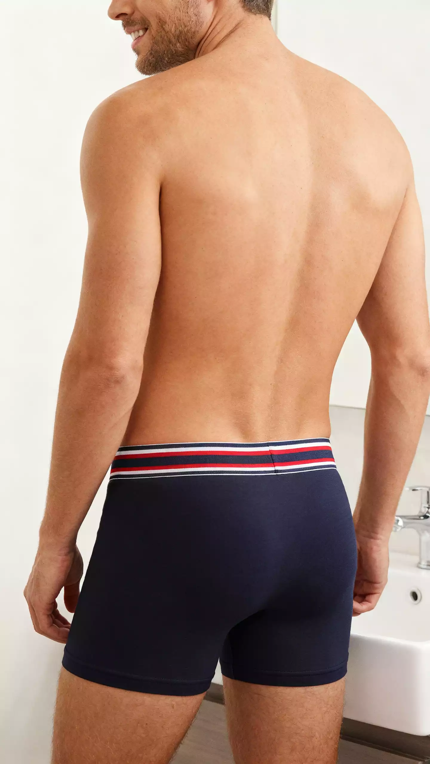 Boxer Homme Made In france | Bleu Marine - Image 4