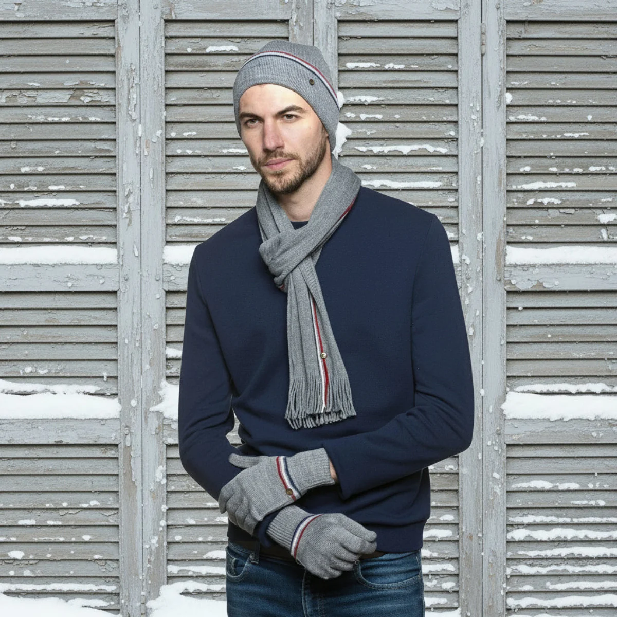 L'écharpe française homme