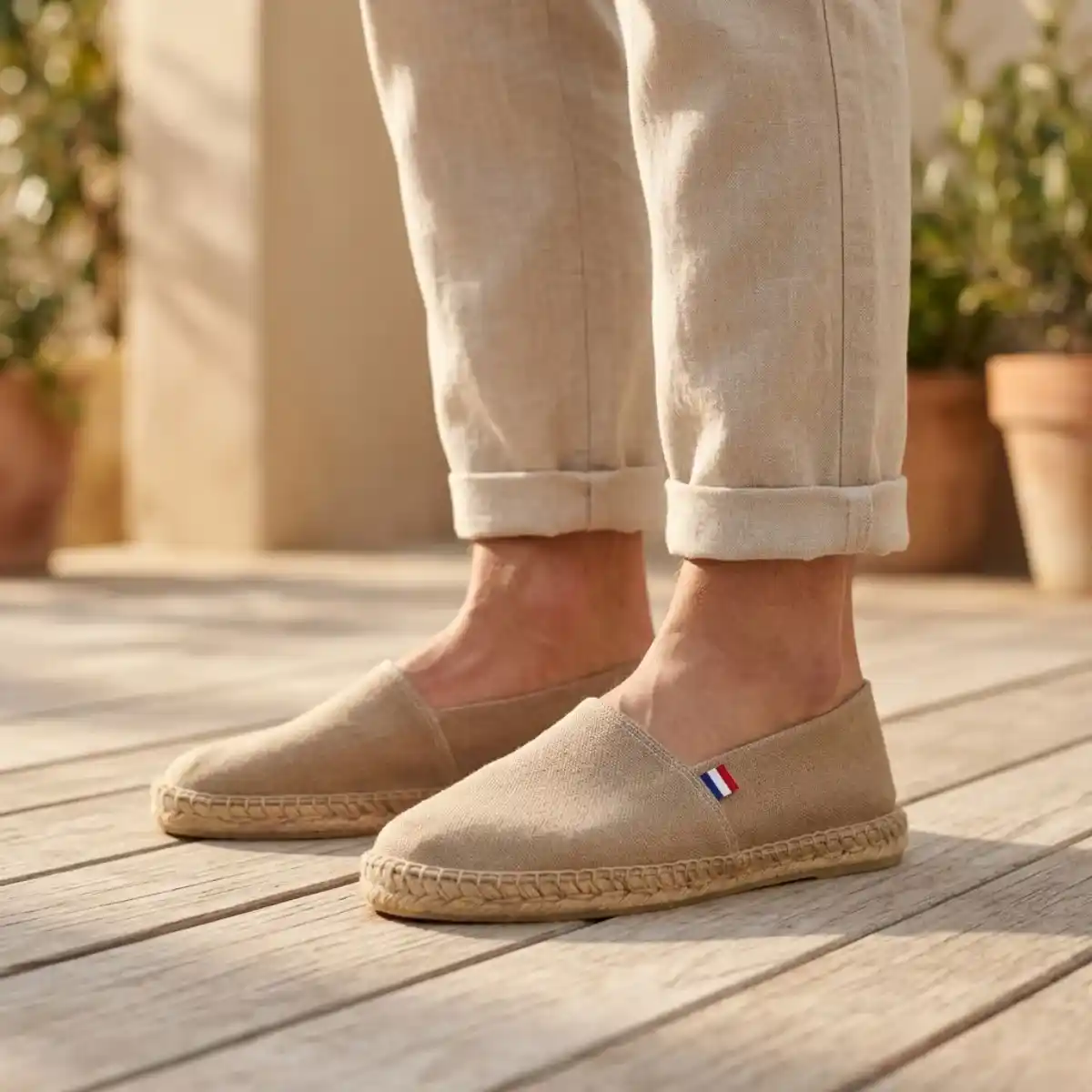 Les espadrilles françaises - Sable - Image 2
