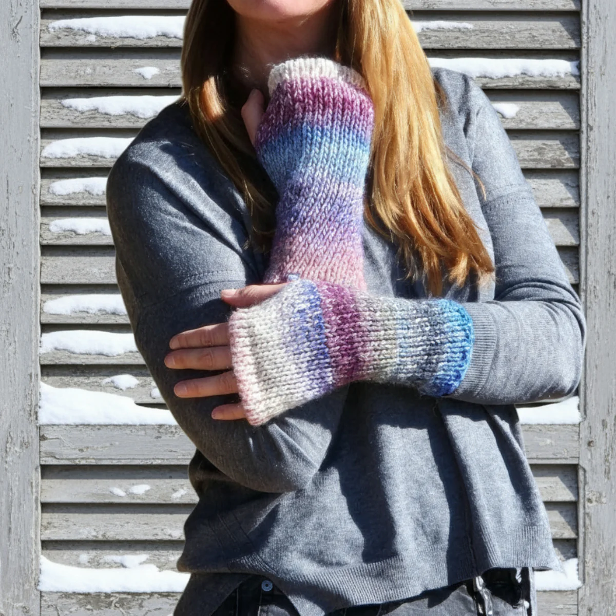 Mitaine femme Arc en Ciel