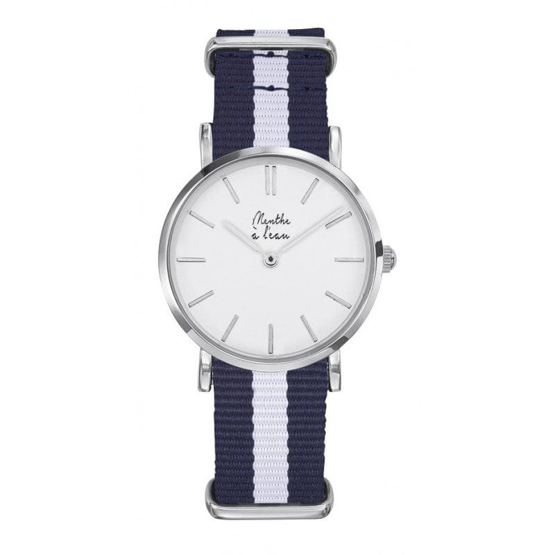 Montre La Résistante bleu blanc