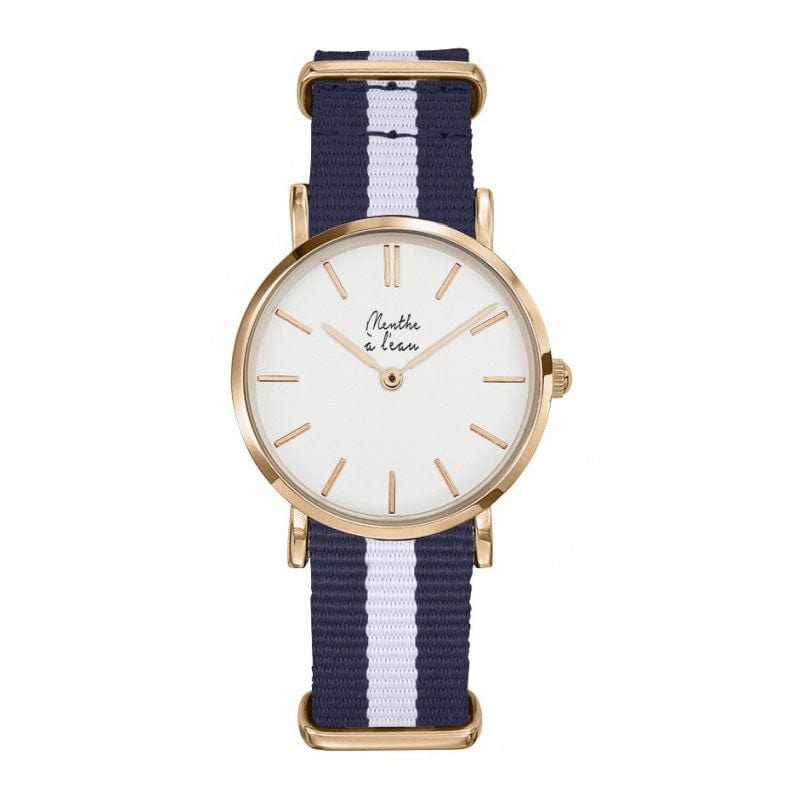 Montre La Résistante bleu blanc - Image 2