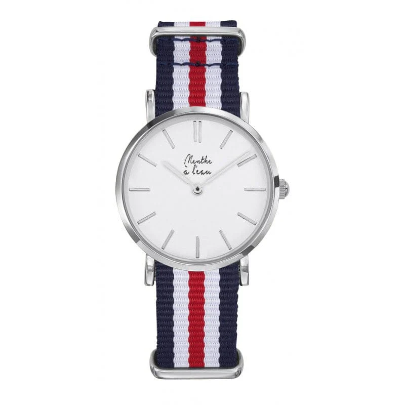 Montre La Résistante bleu blanc rouge - Image 2