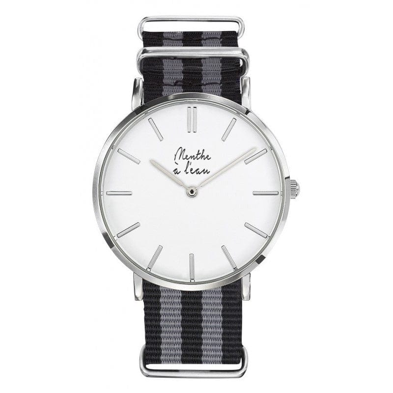 Montre La Résistante noir/gris