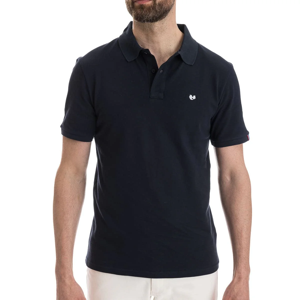 Polo bleu marine Made In France - Image 7