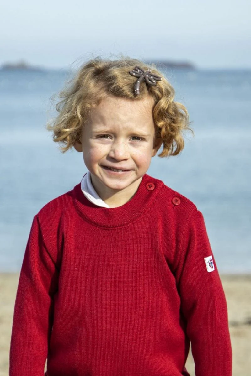 Pull enfant rouge - Image 2