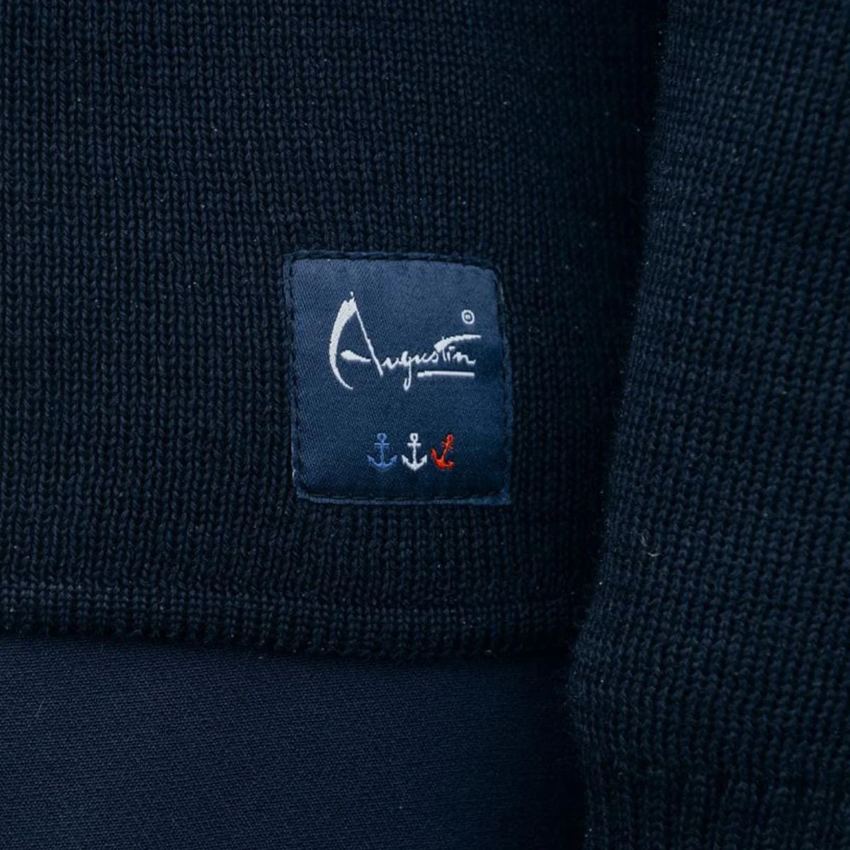 Pull marin femme ancre rayée - Image 5