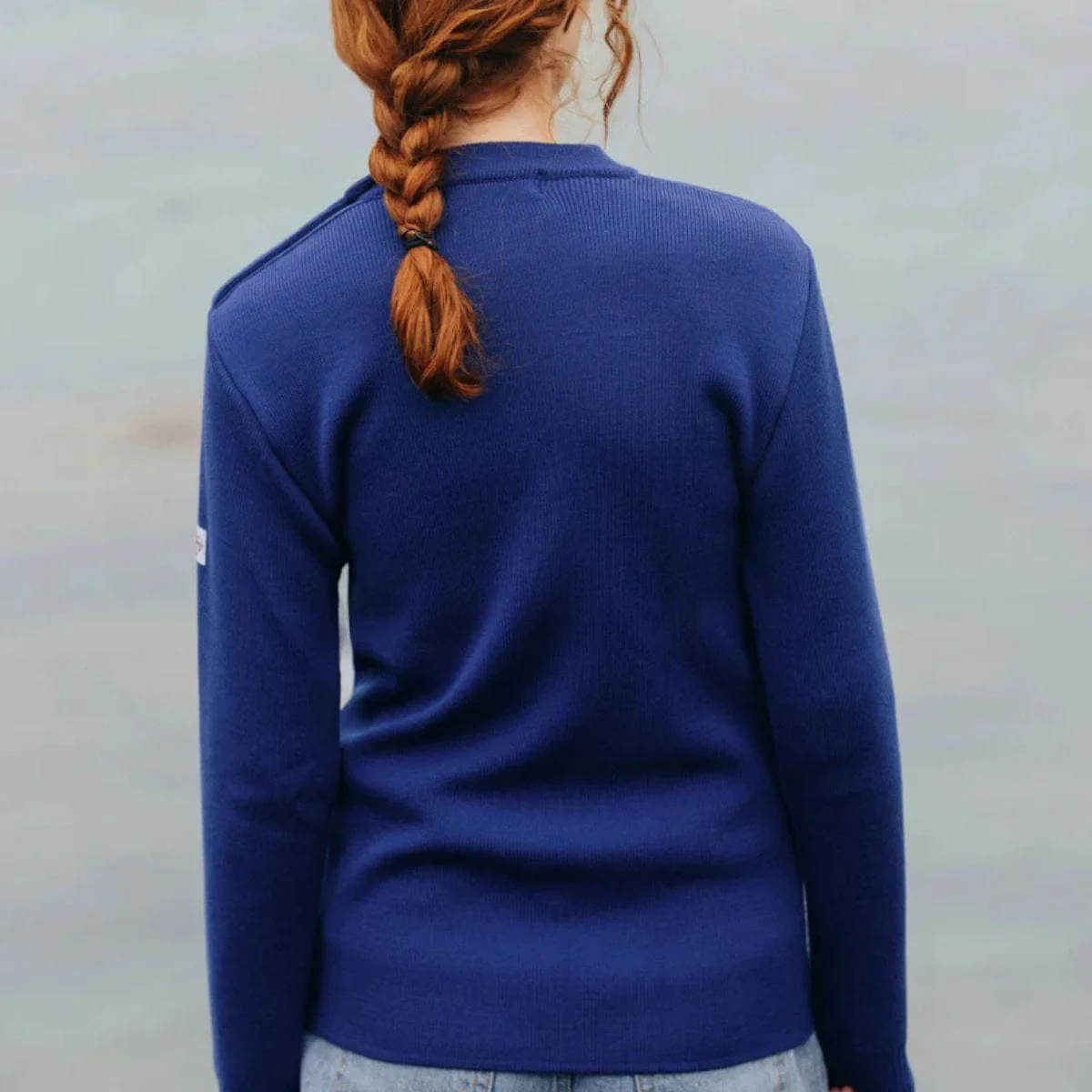 Pull marin laine bleu roi - Image 3