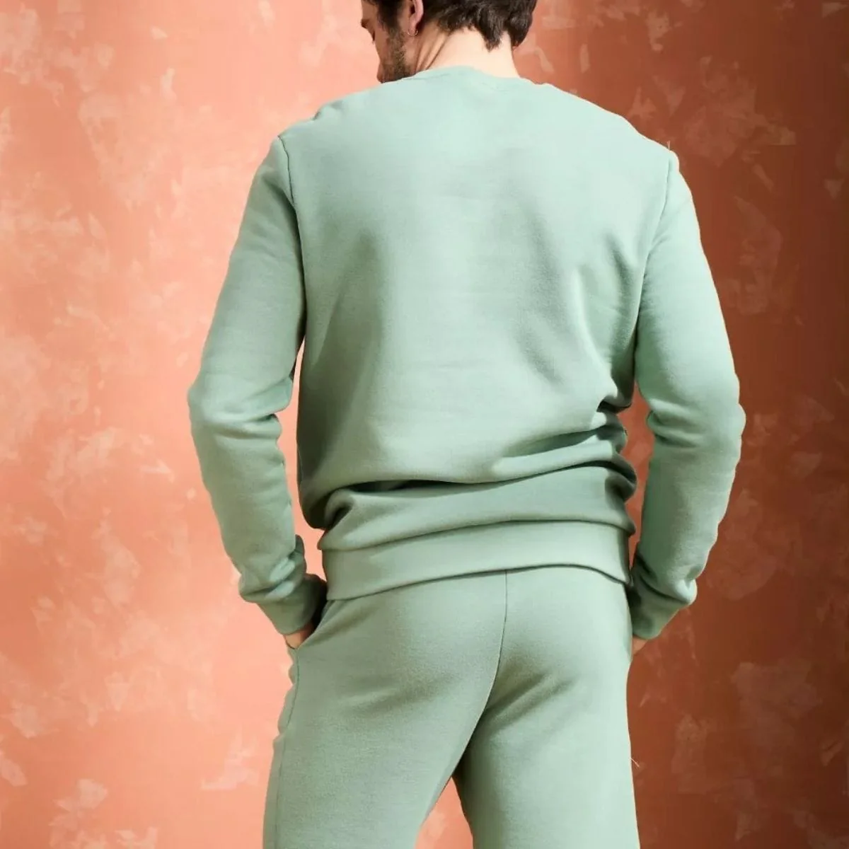 Short molleton Homme Vert - Image 4