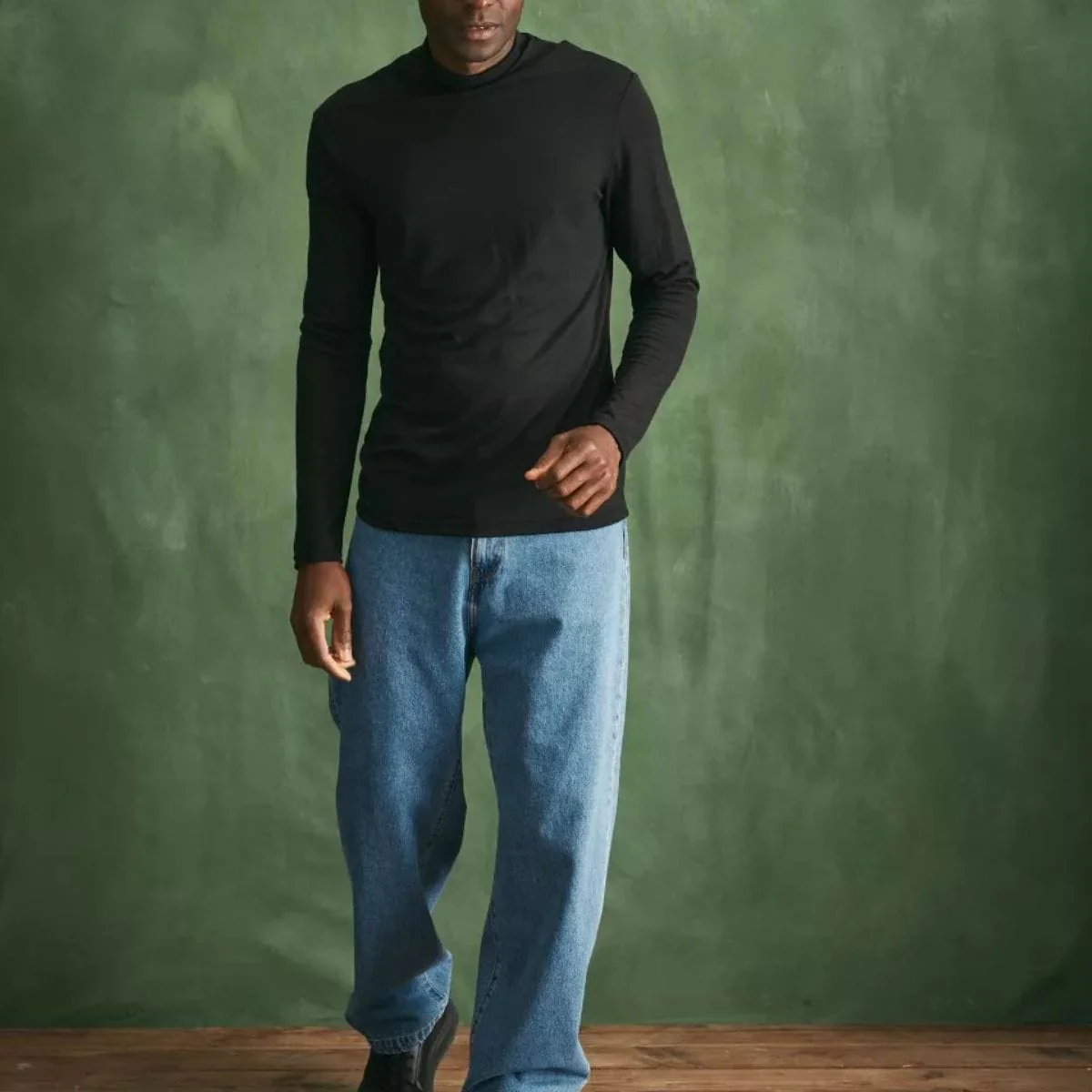 Sous pull Homme noir - Image 3