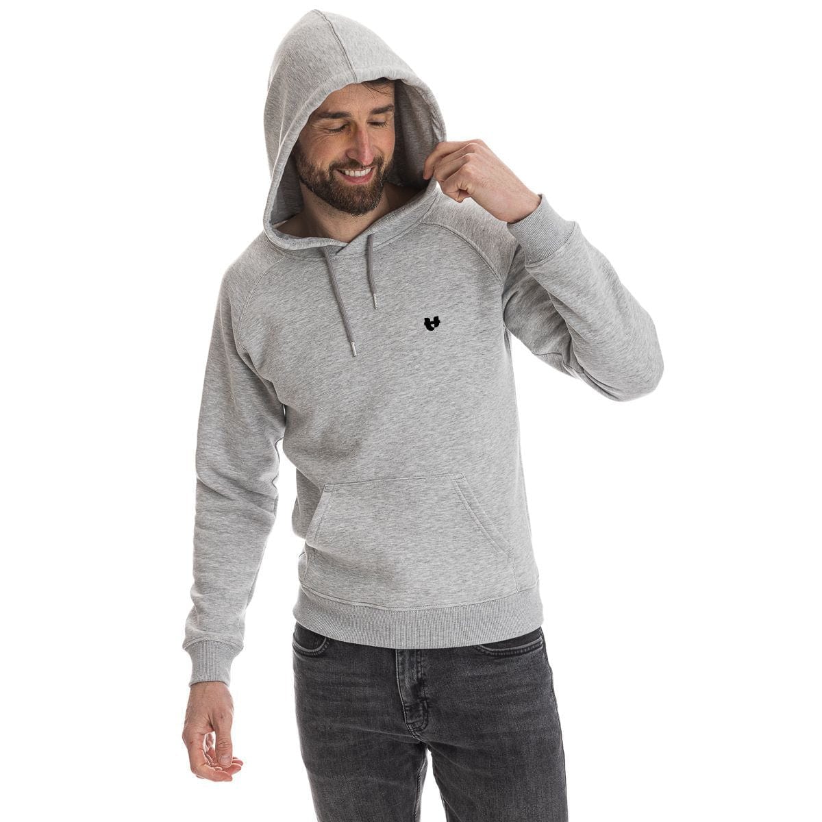 Sweat à capuche homme - Cœur - Image 3
